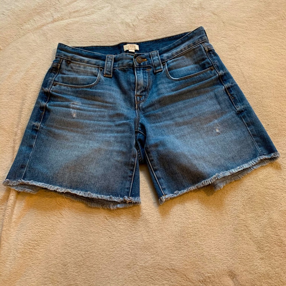 Size 24 J. Crew Jean Shorts